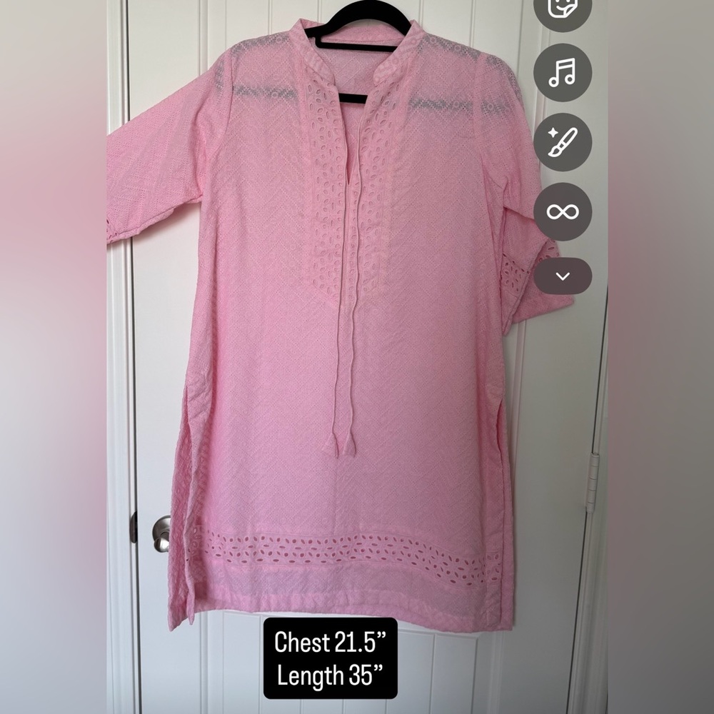 Elegant Pink Women's Dress